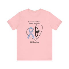 The Diabuddies Store Diabetes & Gymnastics - Unisex Tee Diabetes & Gymnastics - Unisex Tee: Defy expectations and tumble forward! This comfortable racerback tank is designed for the resilient gymnast who manages diabetes with grace and strength. Show the