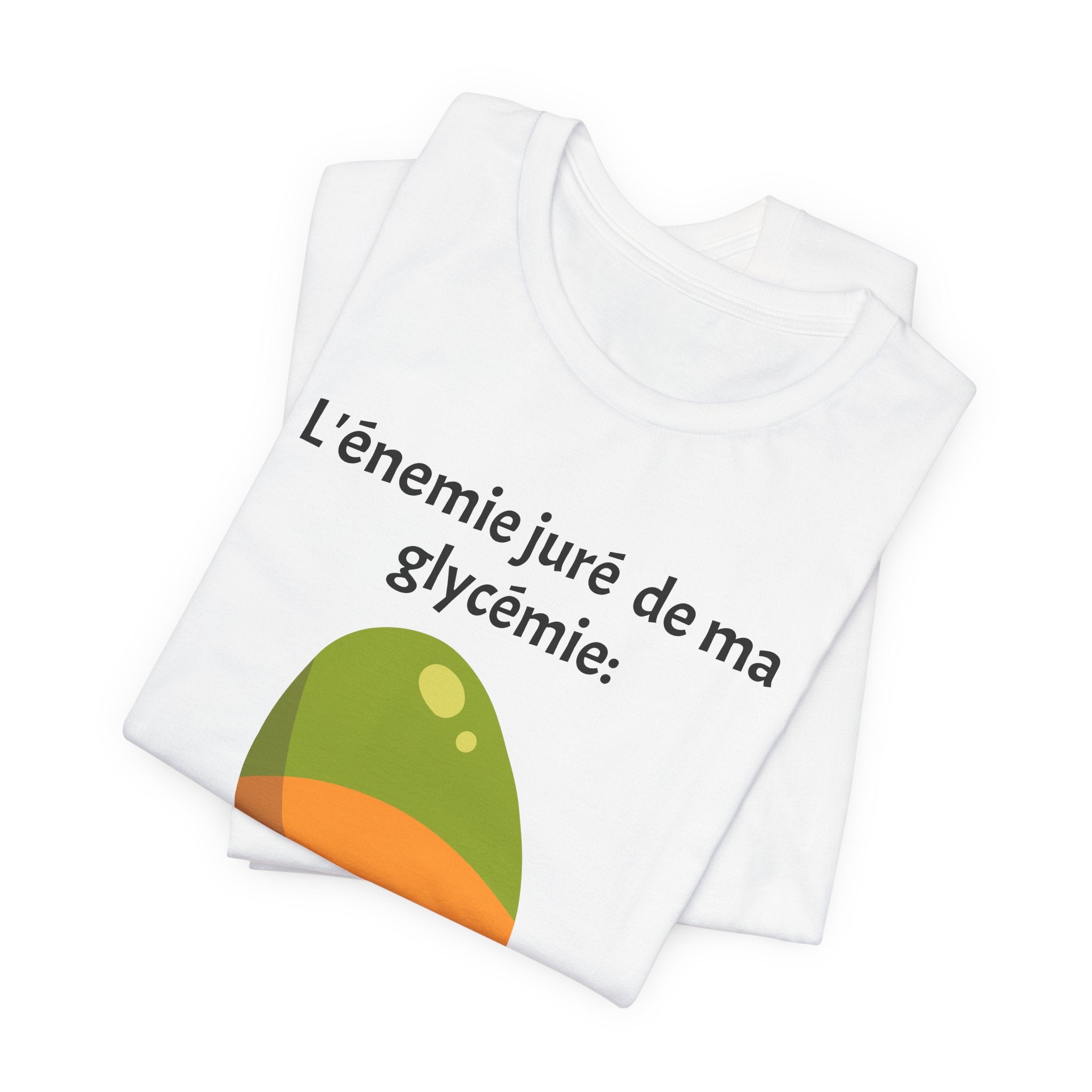 My Blood Sugar's Nemesis: The Mango (French) - Unisex Tee The Diabuddies Store T-Shirts $25.00