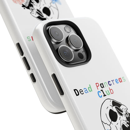 Skull & Flowers Dead Pancreas Club - Phone Case The Diabuddies Store Mobile Phone Cases $18.23