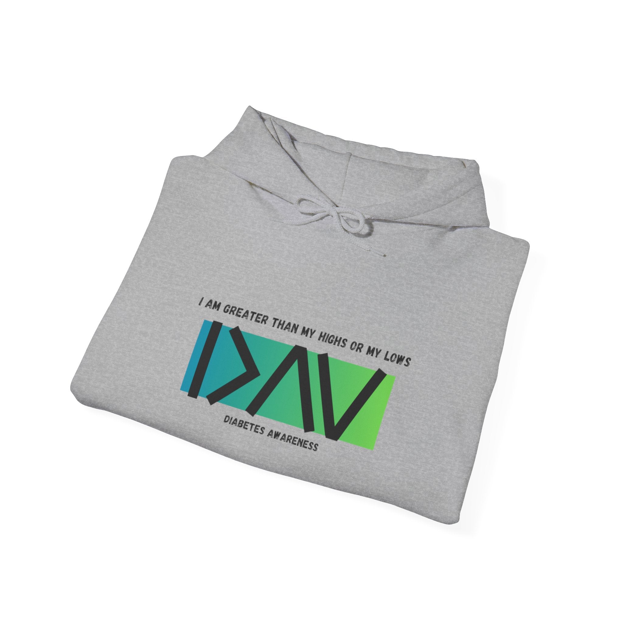 The Diabuddies Store Greater Than (Green) - Unisex Hoodie Greater Than (Green) - Unisex Hoodie: Make a bold statement: You are always greater than! Our Hoodie in vibrant Green is designed to stand out and uplift. Hoodies $32.41 Hoodie