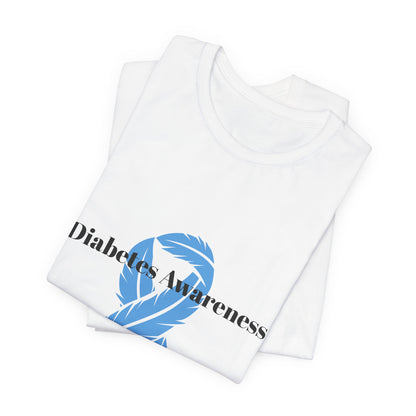 Feather, Blue Ribbon - Unisex Tee The Diabuddies Store T-Shirts $22.38