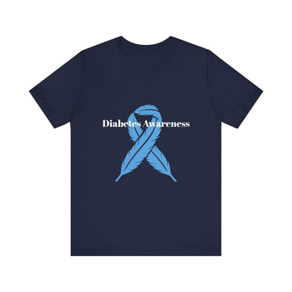 Feather, Blue Ribbon - Unisex Tee The Diabuddies Store T-Shirts $22.38