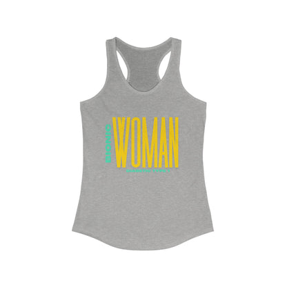 The Diabuddies Store Bionic Woman (Diabetes) - Racerback Tank Bionic Woman (Diabetes) - Racerback Tank: Unleash your inner Bionic Woman! This Racerback Tank, designed specifically for the Type 1 Diabetic, is a powerful statement of strength, resilience, a
