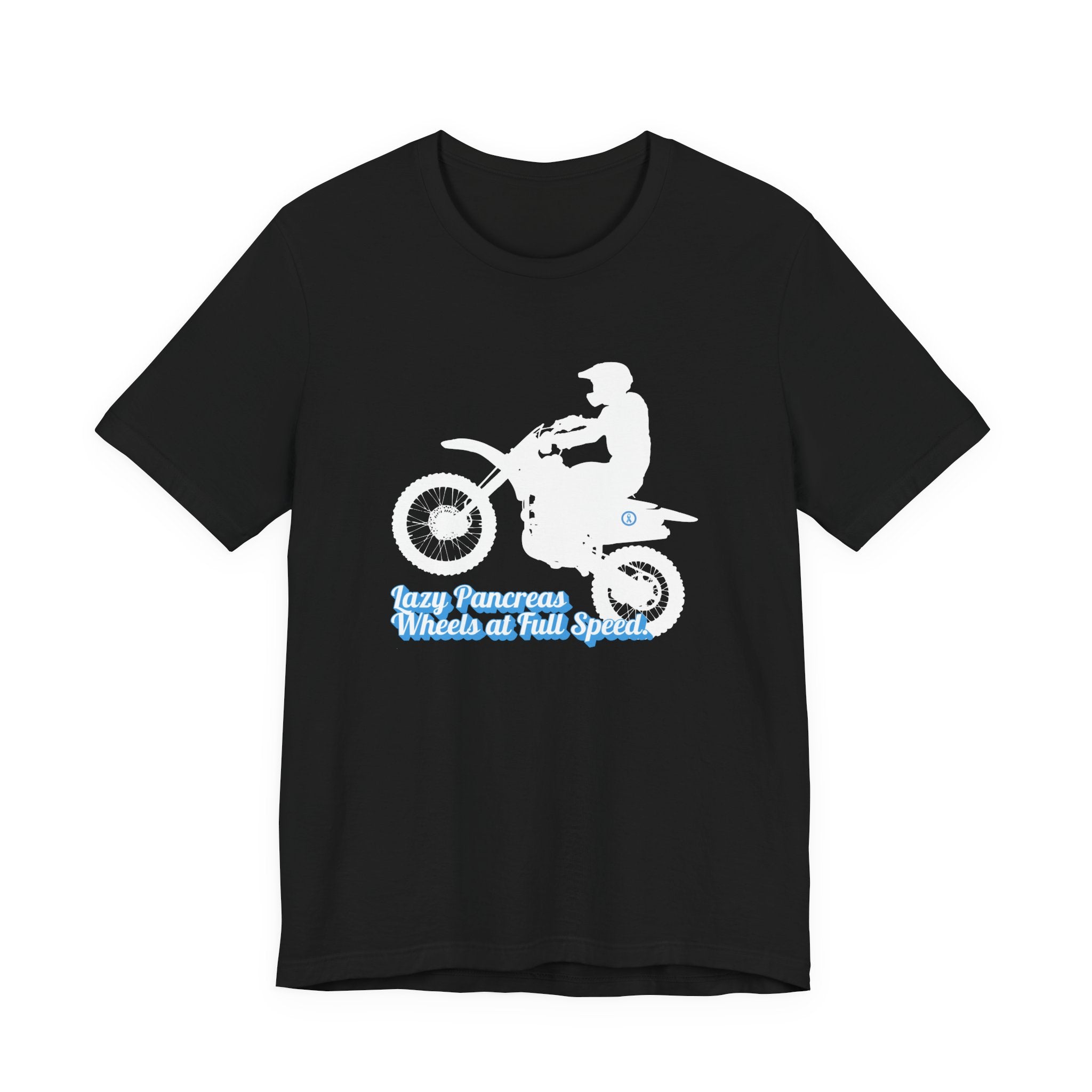 Lazy Pancreas, Wheels at Full Speed - Unisex Tee The Diabuddies Store T-Shirts $22.50