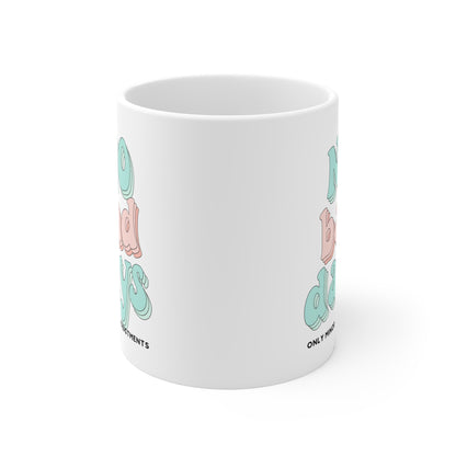 The Diabuddies Store No Bad Days, Only Minor Adjustments - Mug 11oz No Bad Days, Only Minor Adjustments - 11oz Mug: Embrace positivity with our "No Bad Days, Only Minor Adjustments" 11oz ceramic mug! This durable, microwave and dishwasher-safe mug is perf