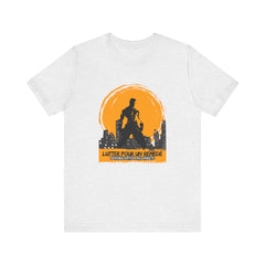 The Diabuddies Store Fighting for a Cure (French) - Unisex Tee Fighting for a Cure (French) - Unisex Tee: Make a statement that matters with this French Unisex Tee. This comfortable and versatile shirt is a powerful way to raise awareness and spark conver
