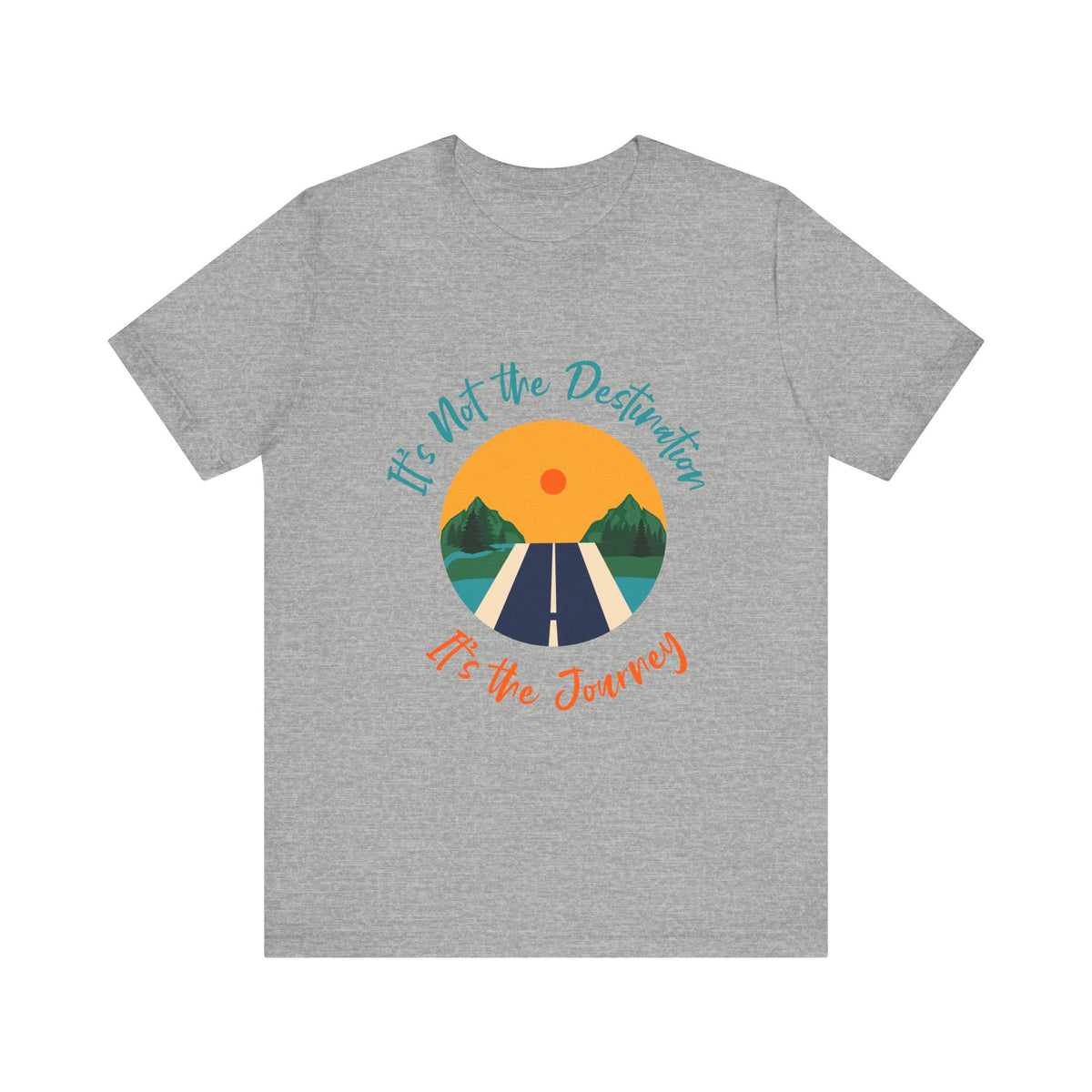 It's about the Journey - Unisex Tee The Diabuddies Store T-Shirts $25.00