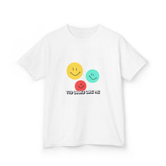 The Diabuddies Store T1D Looks like me w/Smiley Faces - Kids Tee T1D Looks like me w/Smiley Faces - Kids Tee: This cheerful t-shirt is a fun and powerful way for kids to celebrate their strength and spread awareness about Type 1 diabetes. The phrase "T1D