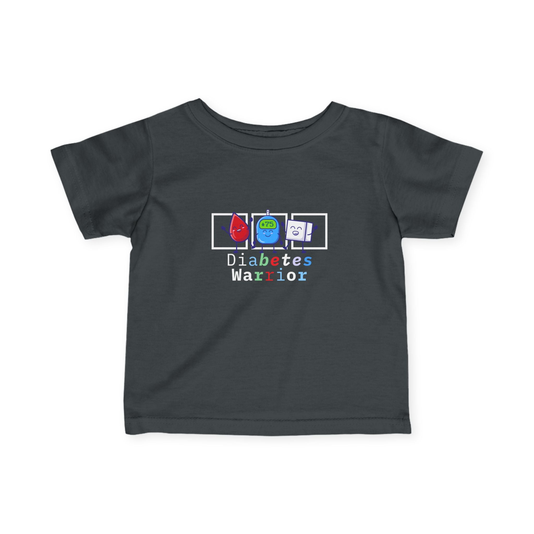 Diabetes Warrior - Infant Tee The Diabuddies Store T-Shirts $16.54