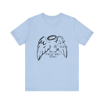 Dead Pancreas Club (Angel wings) - Unisex Tee The Diabuddies Store T-Shirts $24.25