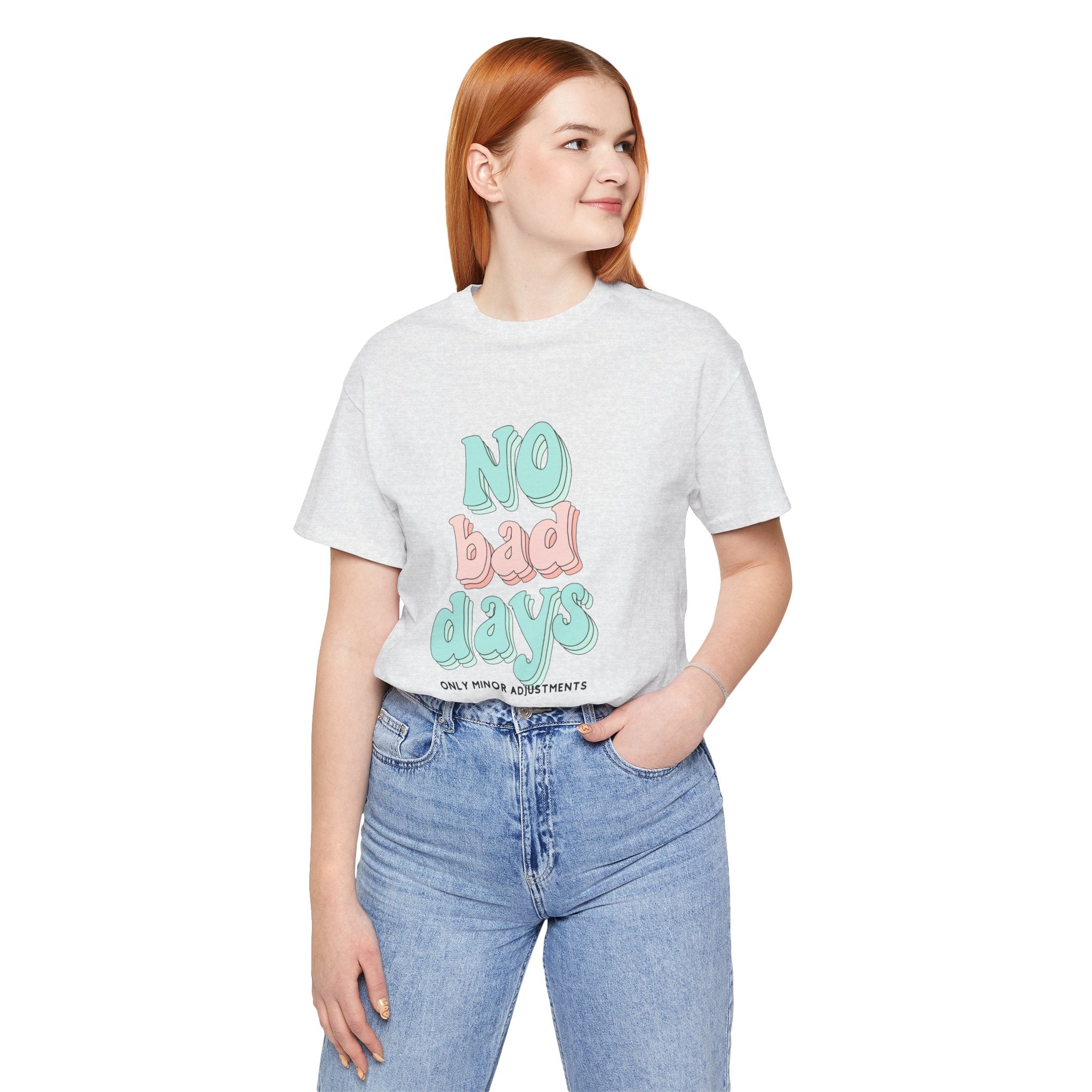 The Diabuddies Store No Bad Days, only minor adjustements - Unisex Tee No Bad Days, only minor adjustements - Unisex Tee This shirt is a comfortable and inspiring way to express the reality and resilience of living with diabetes. T-Shirts $22.50