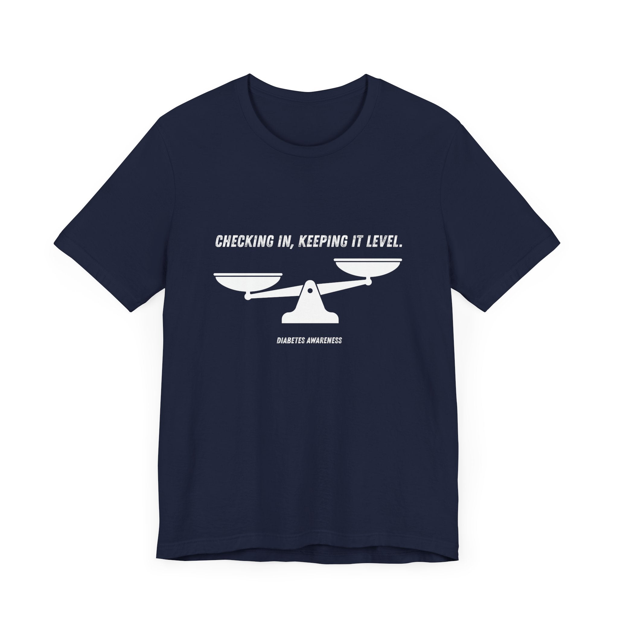 Checking In, Keeping it Level - Unisex Tee The Diabuddies Store T-Shirts $22.50