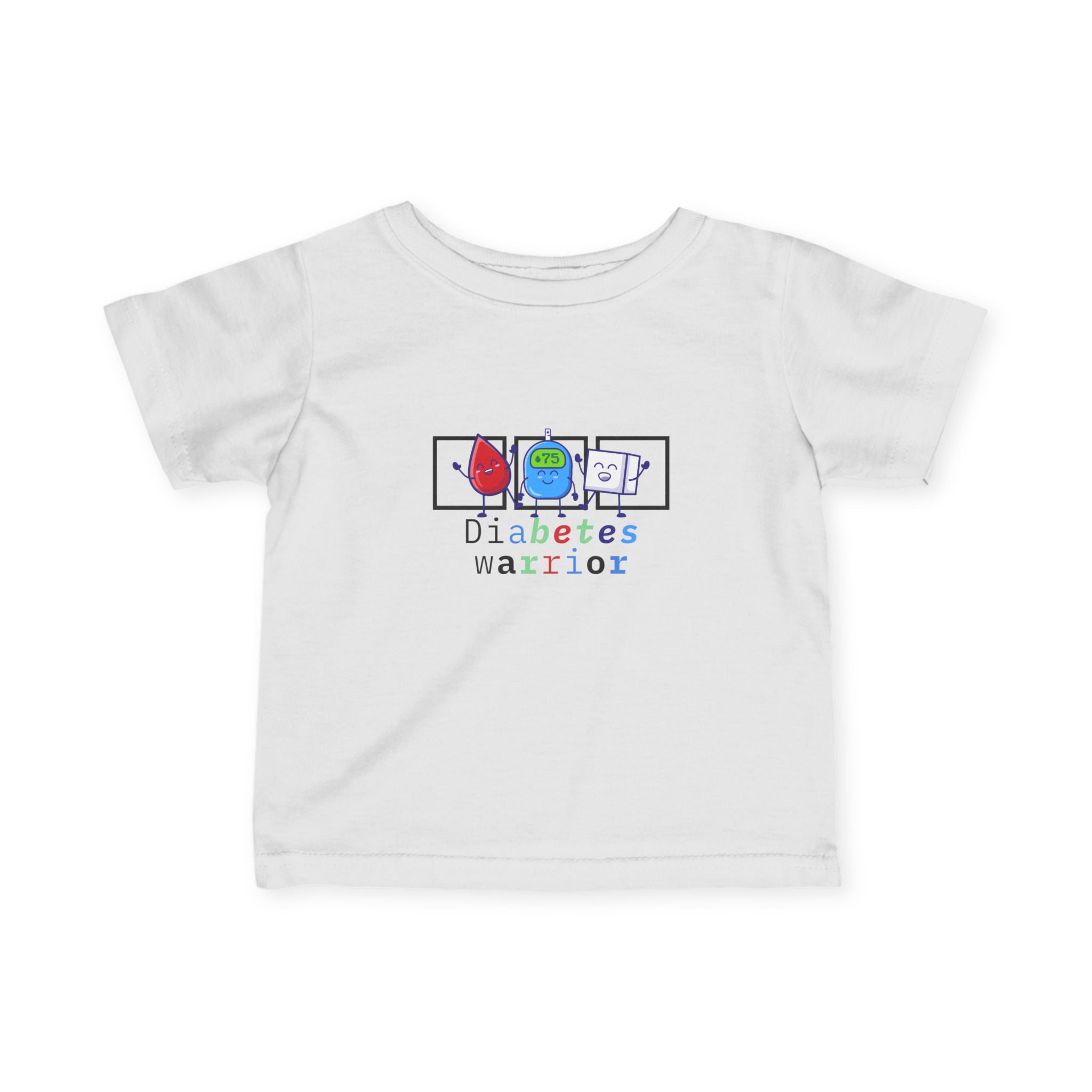 Diabetes Warrior - Infant Tee The Diabuddies Store T-Shirts $16.54