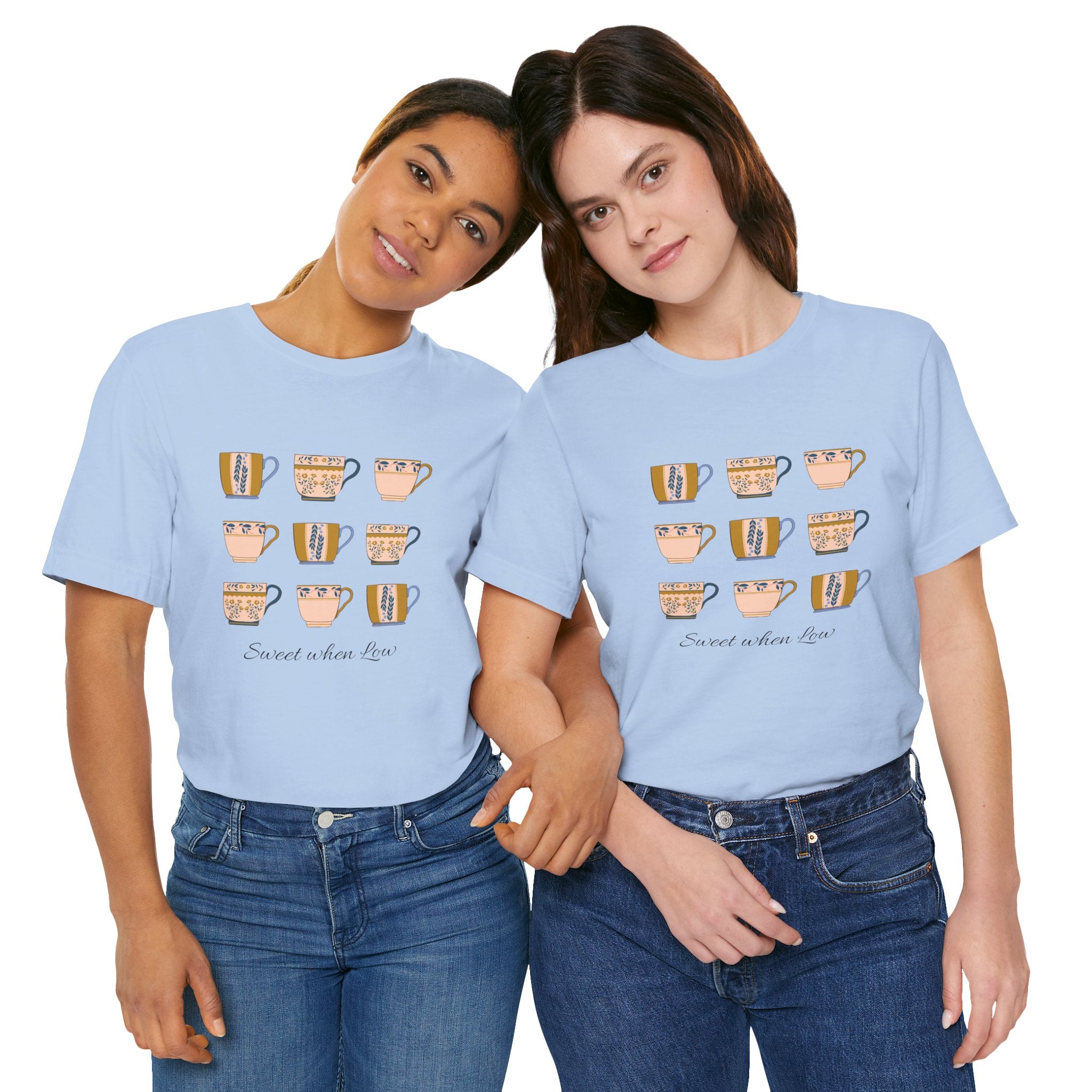The Diabuddies Store Diabetes Awareness, Sweet when Low - Unisex Tee Diabetes Awareness, Sweet when Low - Unisex Tee: Why not add sugar when low? This "Sweet When Low" tee gets it. For those who know the unique craving for something sweet during a blood s