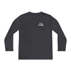 The Diabuddies Store T1D Strong - Long-sleeved Youth Tee Let them wear their strength! The T1D Strong - Long-sleeved Youth Tee is a soft, breathable cotton shirt for kids to show their resilience and raise awareness. Kids clothes Active Lifestyle,Casual W