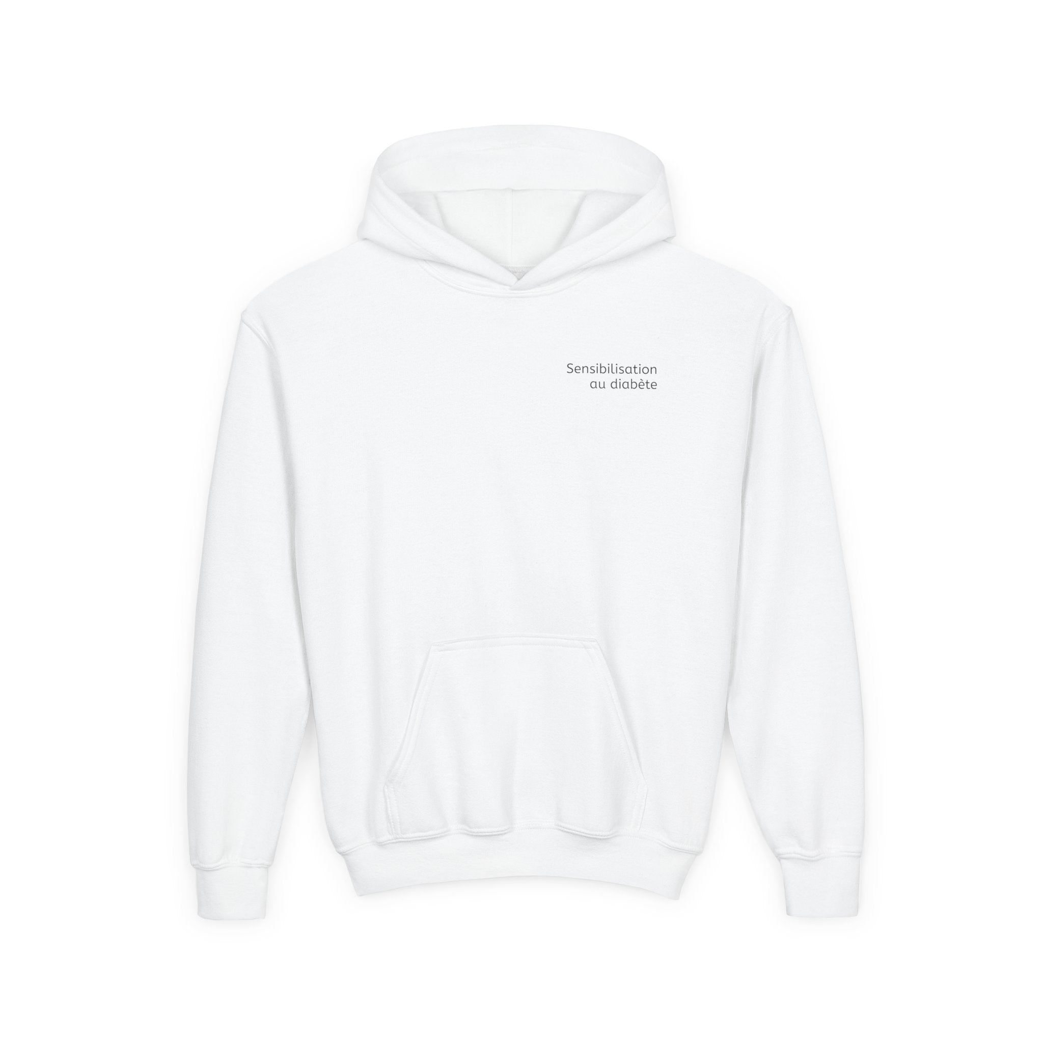 The Diabuddies Store Diabetes Warrior, Retro Look French - Guerrier Youth Hoodie Diabetes Warrior, Retro Look French - Guerrier Youth Hoodie: Let your young one show off their strength and style with our French Youth Hoodie! Hoodies $32.49