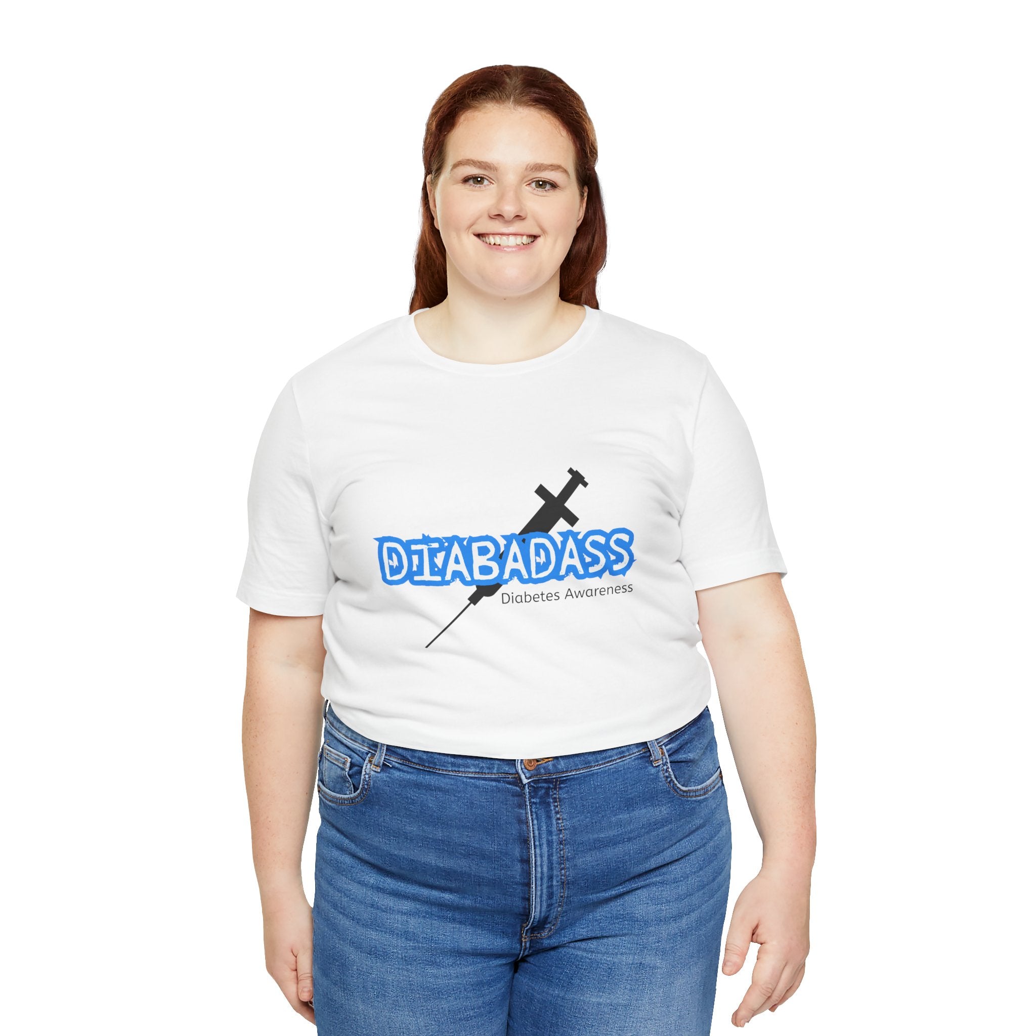 Diabetes Awareness, Diabadass - Unisex Tee The Diabuddies Store T-Shirts $22.50