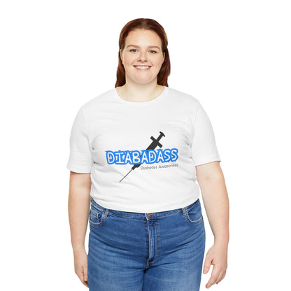 Diabetes Awareness, Diabadass - Unisex Tee The Diabuddies Store T-Shirts $22.50