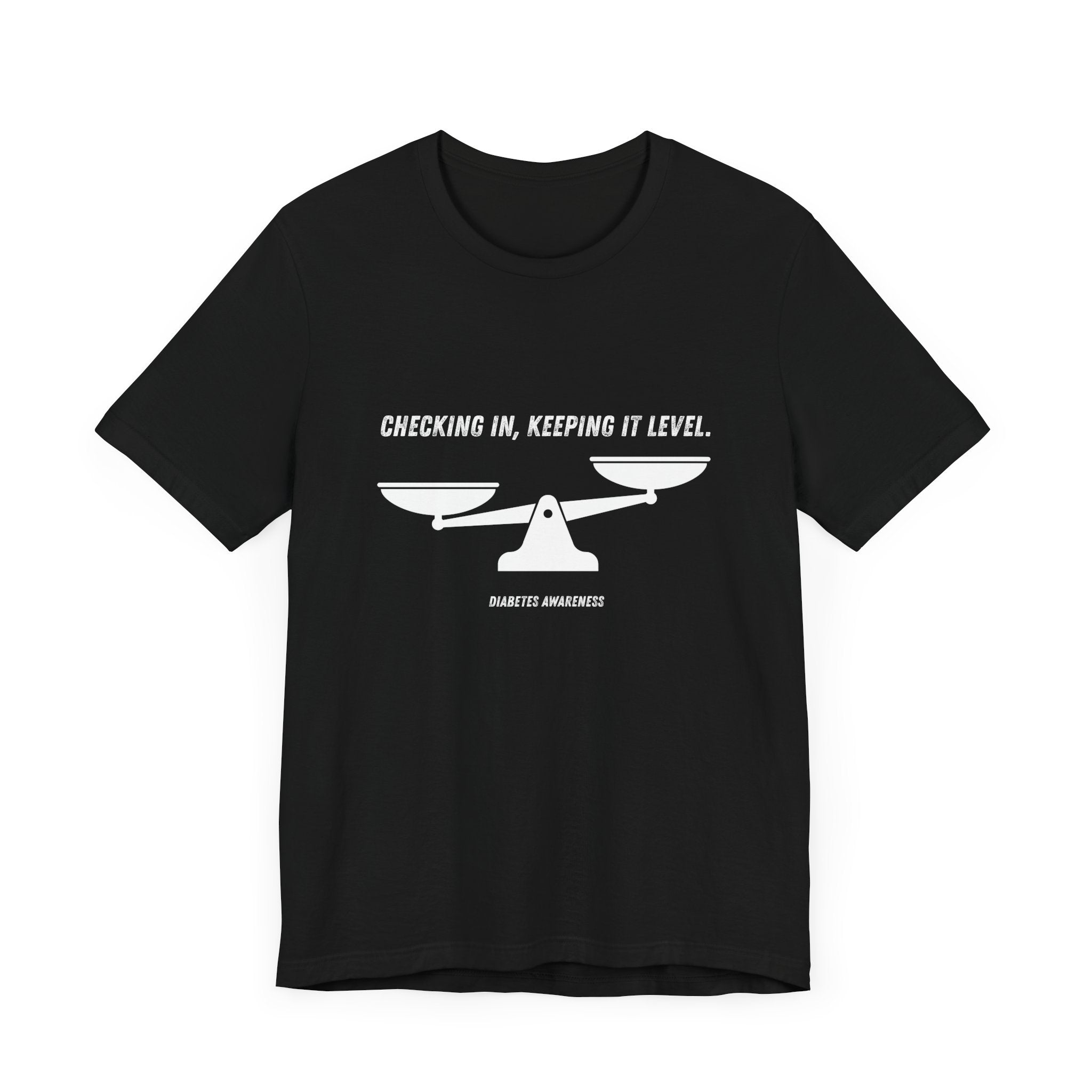 Checking In, Keeping it Level - Unisex Tee The Diabuddies Store T-Shirts $22.50