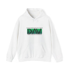 The Diabuddies Store Greater Than (French/Green) - Unisex Hoodie Greater Than (French/Green) - Unisex Hoodie: Make a bold statement: You are always greater than! Our "Greater Than (French/Green)" Unisex Hoodie in vibrant orange is designed to stand out an
