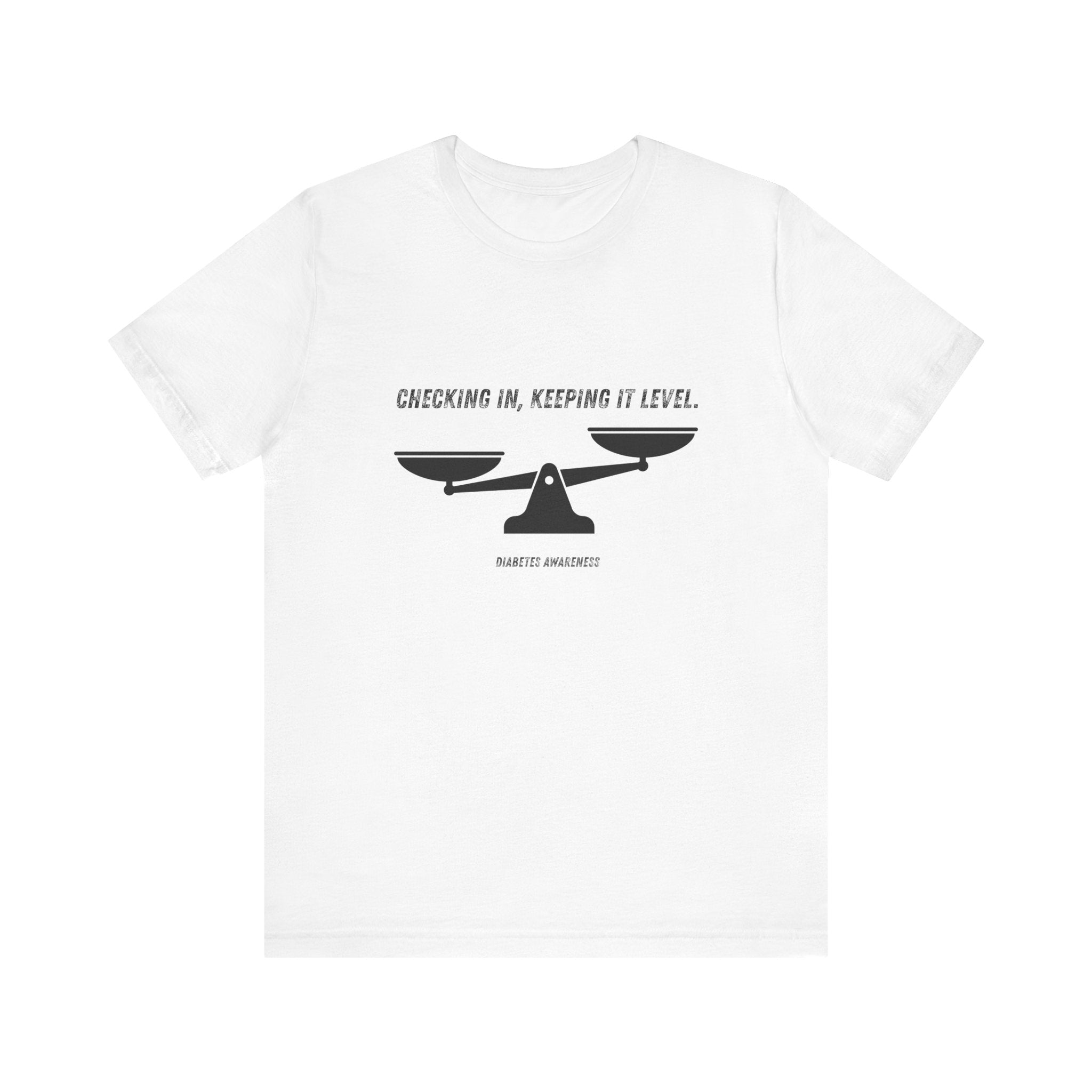 Checking In, Keeping it Level - Unisex Tee The Diabuddies Store T-Shirts $22.50
