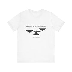 Checking In, Keeping it Level - Unisex Tee The Diabuddies Store T-Shirts $22.50