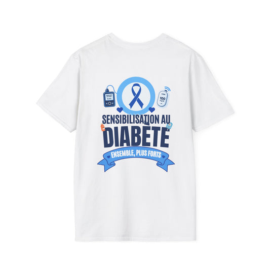 Sensibilisation au Diabète - Ensemble, plus fort T-Shirt