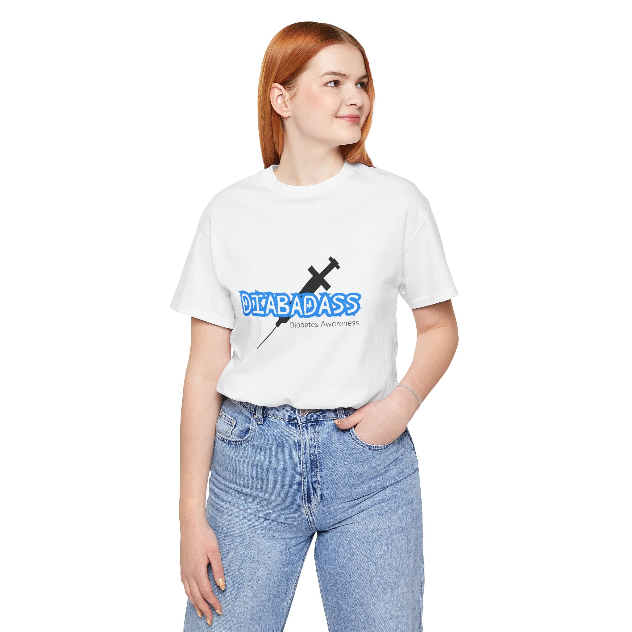 Diabetes Awareness, Diabadass - Unisex Tee The Diabuddies Store T-Shirts $22.50