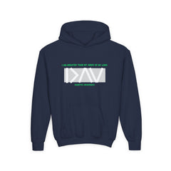 The Diabuddies Store I am Greater than (Grey) - Youth Hoodie I am Greater than (Grey) - Youth Hoodie: Celebrate resilience and strength with this Youth Hoodie! It's a powerful symbol for young individuals living with diabetes, reminding them that they are