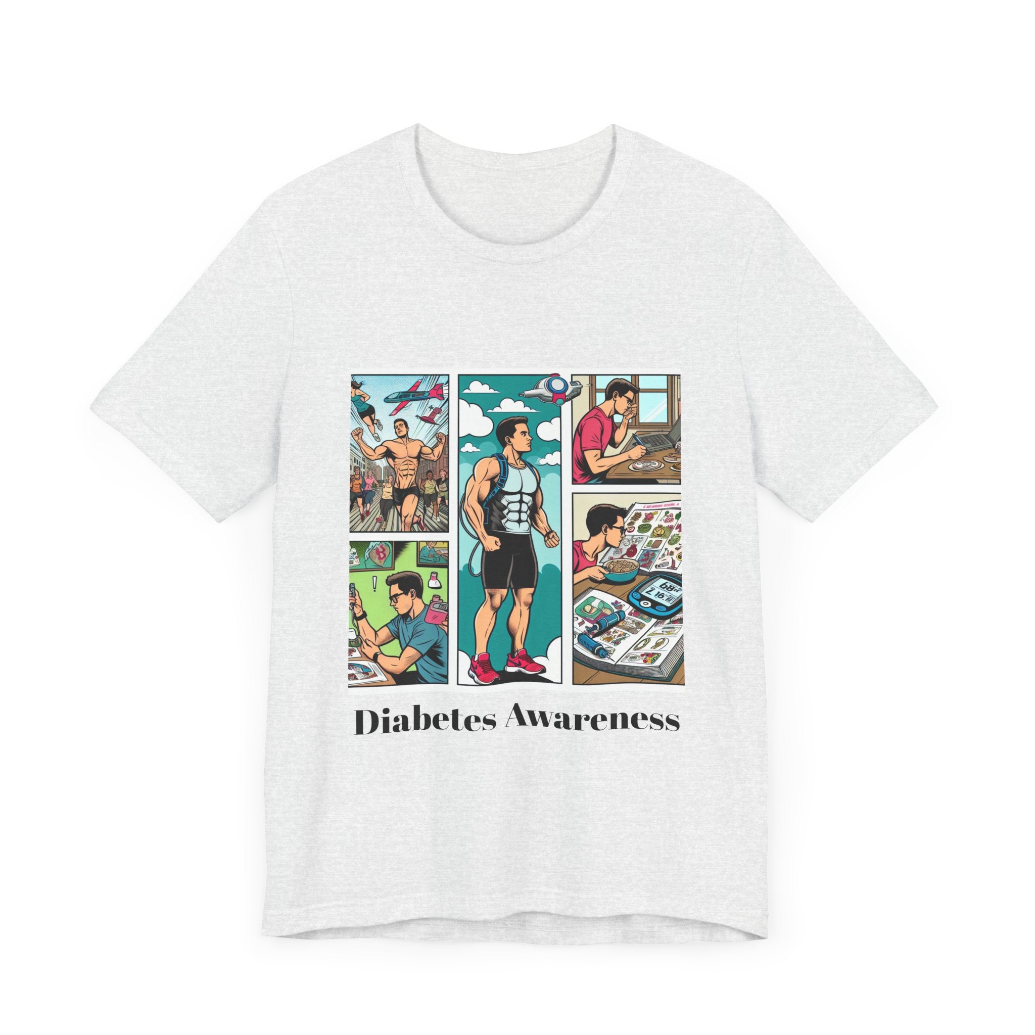 Vintage Comic Style - Unisex Tee The Diabuddies Store T-Shirts $22.83