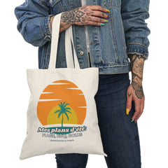 The Diabuddies Store My Summer Plans: Beach, BBQ, Bolus (French) - Tote Bags My Summer Plans: Beach, BBQ, Bolus (French) - Tote Bags: Sunshine, good times, and keeping those blood sugars in check! Our Tote Bag is the perfect companion for anyone balancing