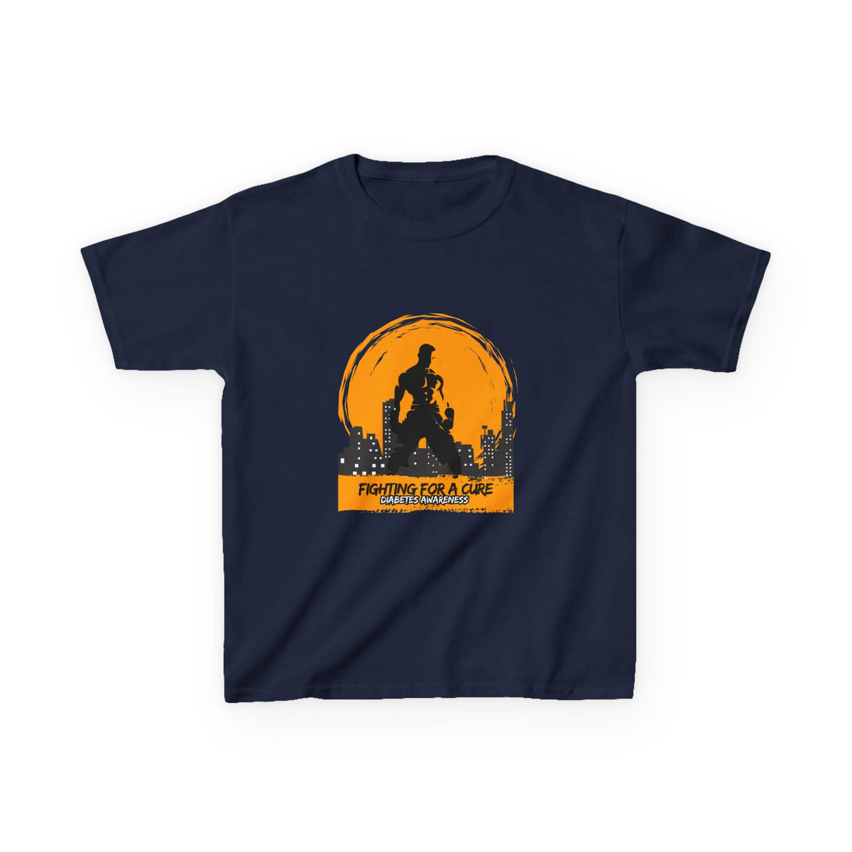 The Diabuddies Store Fighting for a Cure - Kids Tee Fighting for a Cure - Kids Tee: This soft, comfy tee is for the little fighter in your life. Featuring the phrase ''Fighting for a Cure'', it's a powerful way for kids to show their support and stand wit