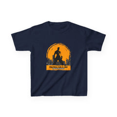 The Diabuddies Store Fighting for a Cure - Kids Tee Fighting for a Cure - Kids Tee: This soft, comfy tee is for the little fighter in your life. Featuring the phrase ''Fighting for a Cure'', it's a powerful way for kids to show their support and stand wit