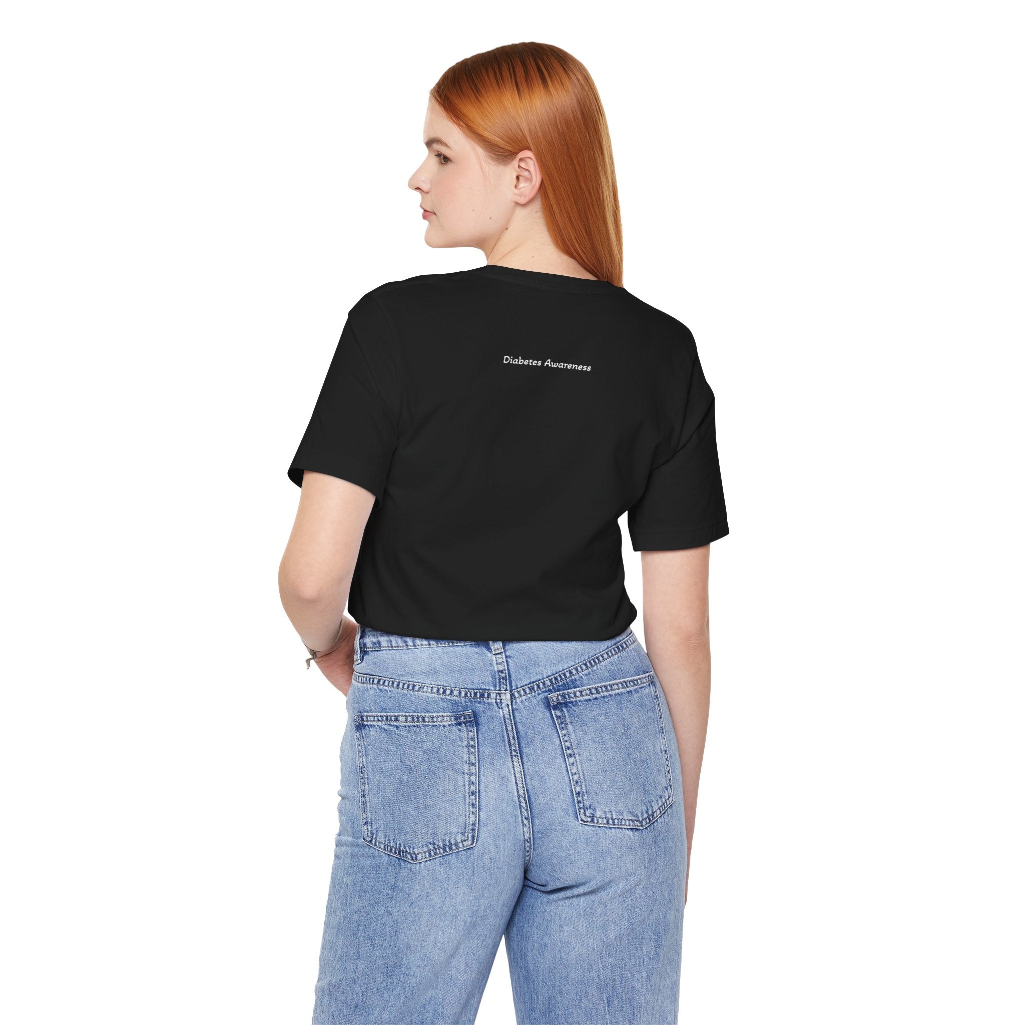 The Diabuddies Store Blossoming Strong, Living with Diabetes. - Unisex Tee Blossoming Strong, Living with Diabetes. - Unisex Tee: Wear your strength proudly! Our "Blossoming Strong, Living with Diabetes" Unisex Tee is a beautiful reminder of your inner po