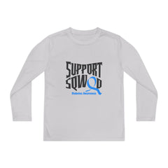 The Diabuddies Store Diabetes Support Squad - Long-sleeved Youth Tee Diabetes Support Squad - Long-sleeved Youth Tee: Unite against diabetes with the Diabetes Support Squad Kids' Tee! This super-soft long sleeved Tee is perfect for little heroes showing t