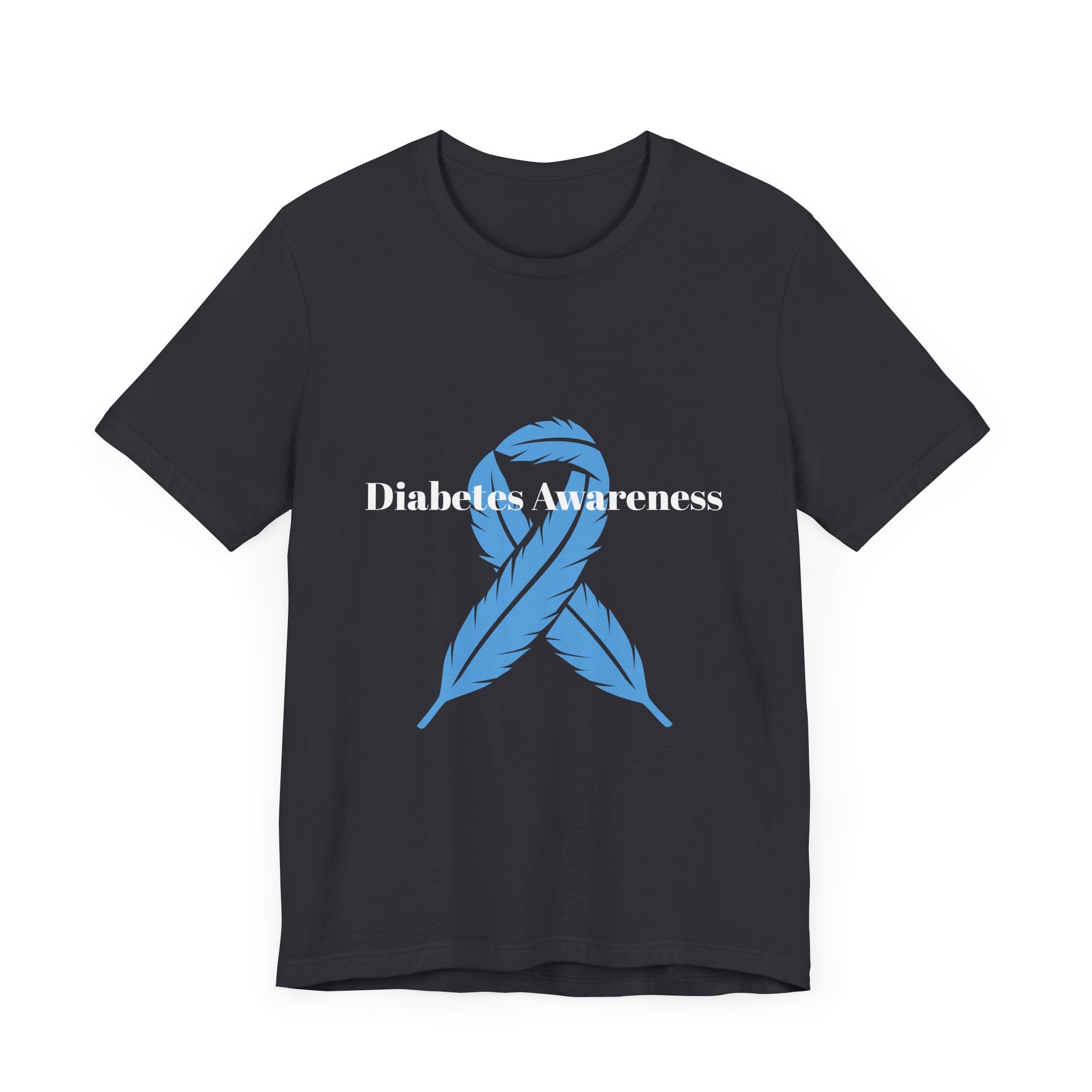 Feather, Blue Ribbon - Unisex Tee The Diabuddies Store T-Shirts $22.38