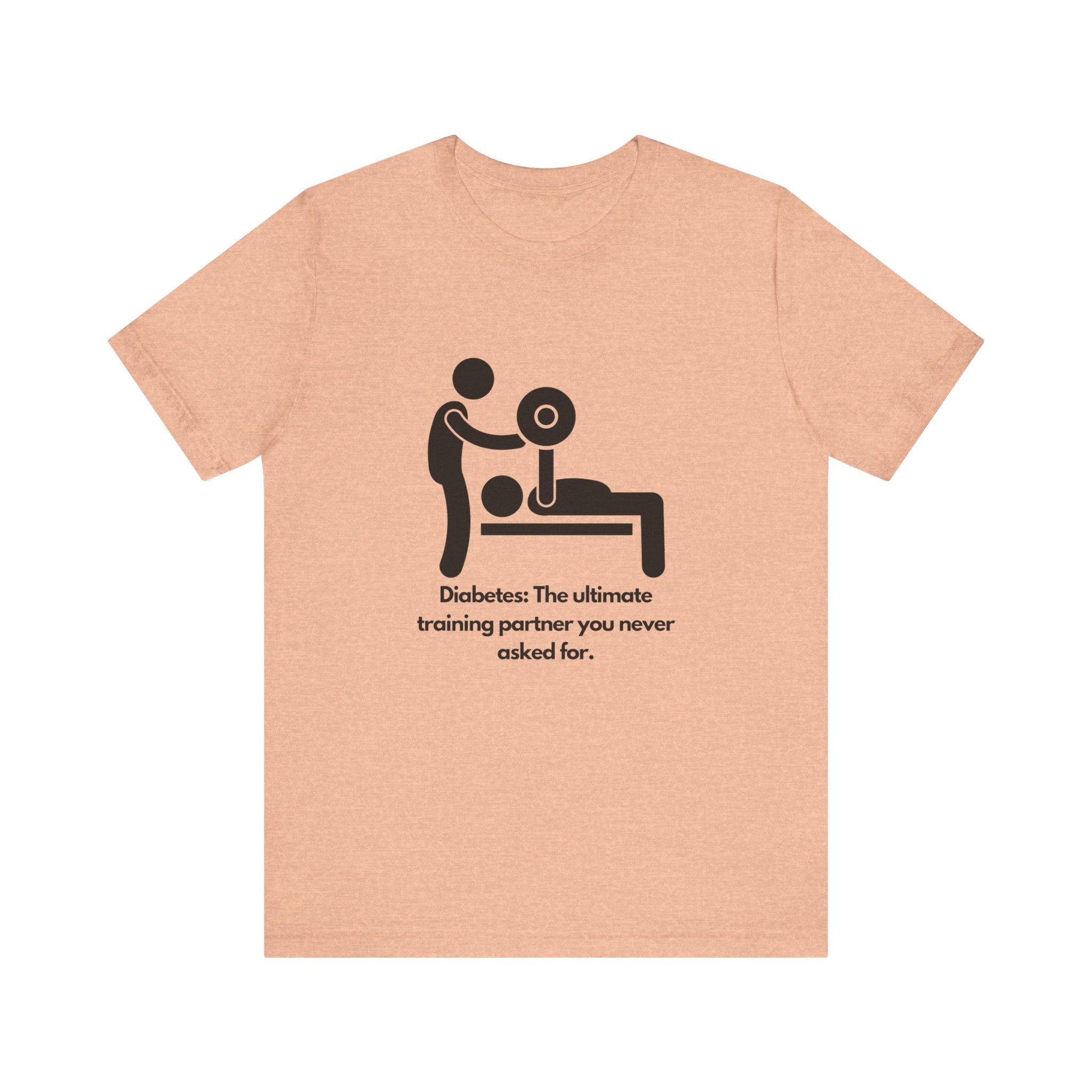 Diabetes: Ultimate Training Partner - Unisex Tee The Diabuddies Store T-Shirts $25.00