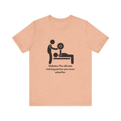 Diabetes: Ultimate Training Partner - Unisex Tee The Diabuddies Store T-Shirts $25.00