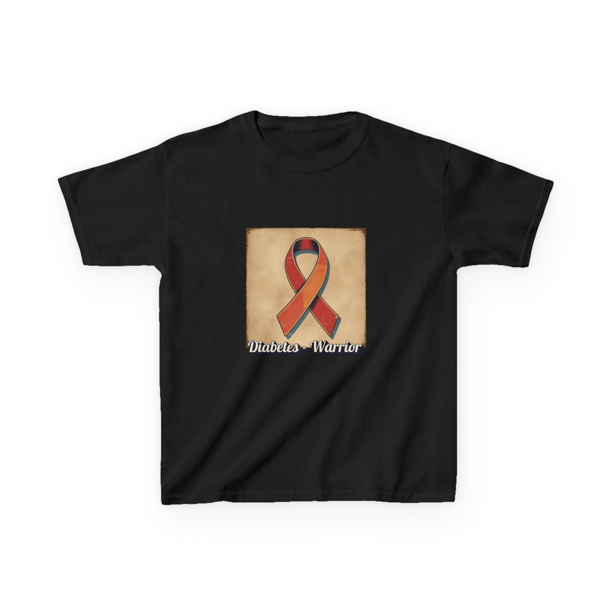 The Diabuddies Store Diabetes Warrior, Retro Look - Kids Tee Diabetes Warrior, Retro Look - Kids Tee: Let your young one show off their strength and style with our "Diabetes Warrior, Retro Look" Kids Tee! T-Shirts $17.74