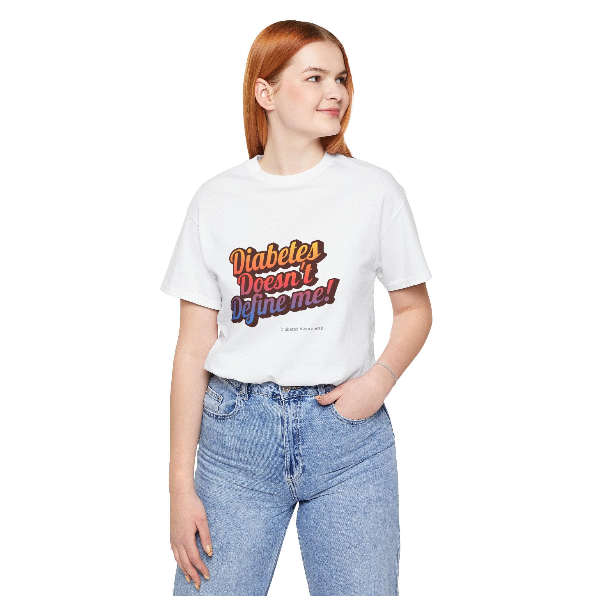 Diabetes doesn`t Define me! - Unisex Tee The Diabuddies Store T-Shirts $30.27