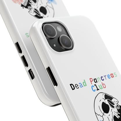 Skull & Flowers Dead Pancreas Club - Phone Case The Diabuddies Store Mobile Phone Cases $18.23