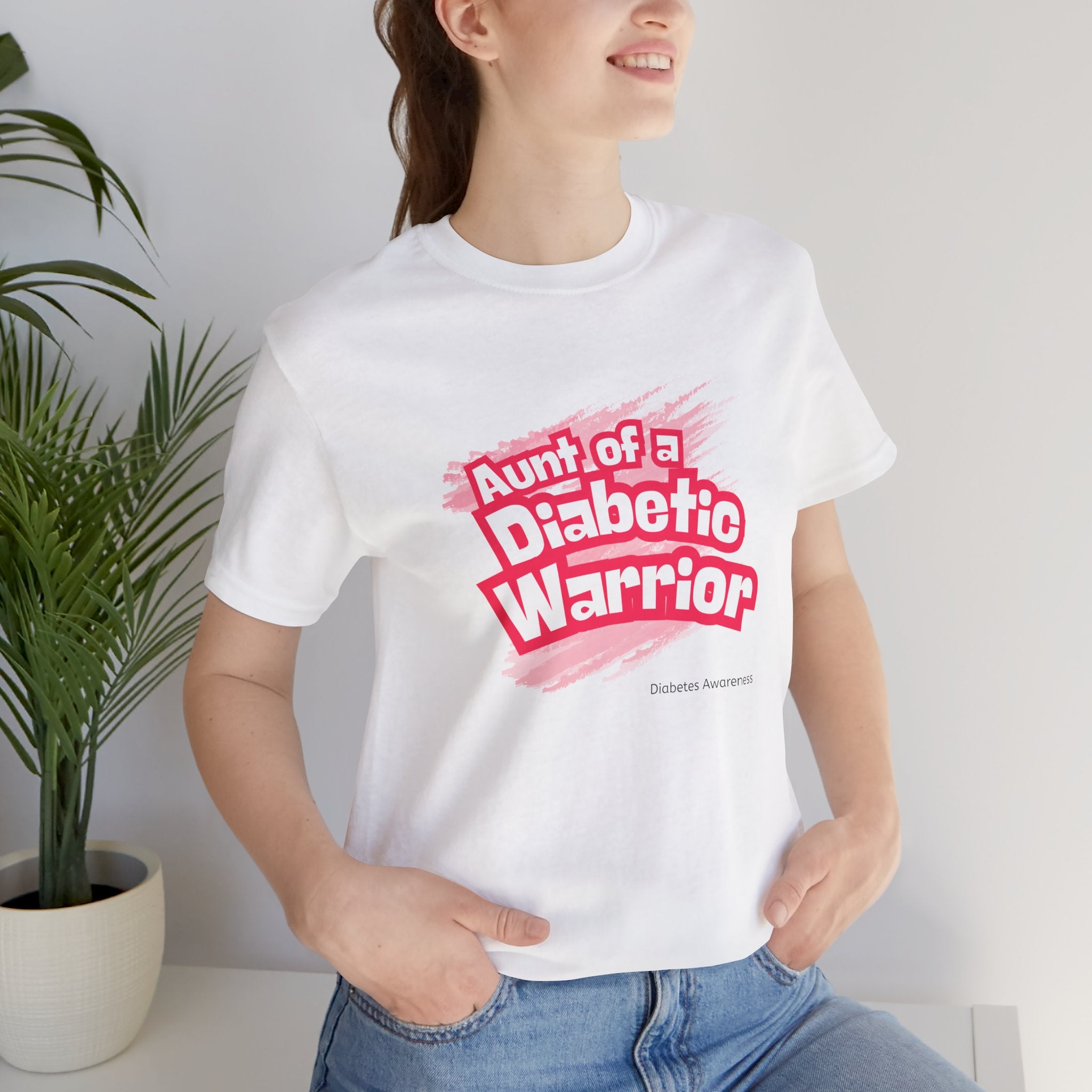 The Diabuddies Store Aunt of a Diabetic Warrior - Unisex Tee Aunt of a Diabetic Warrior - Unisex Tee: Their Fight is Your Fight, Too. Aunts hold a special place in the hearts of their nieces and nephews, offering a unique blend of love, support, and encou