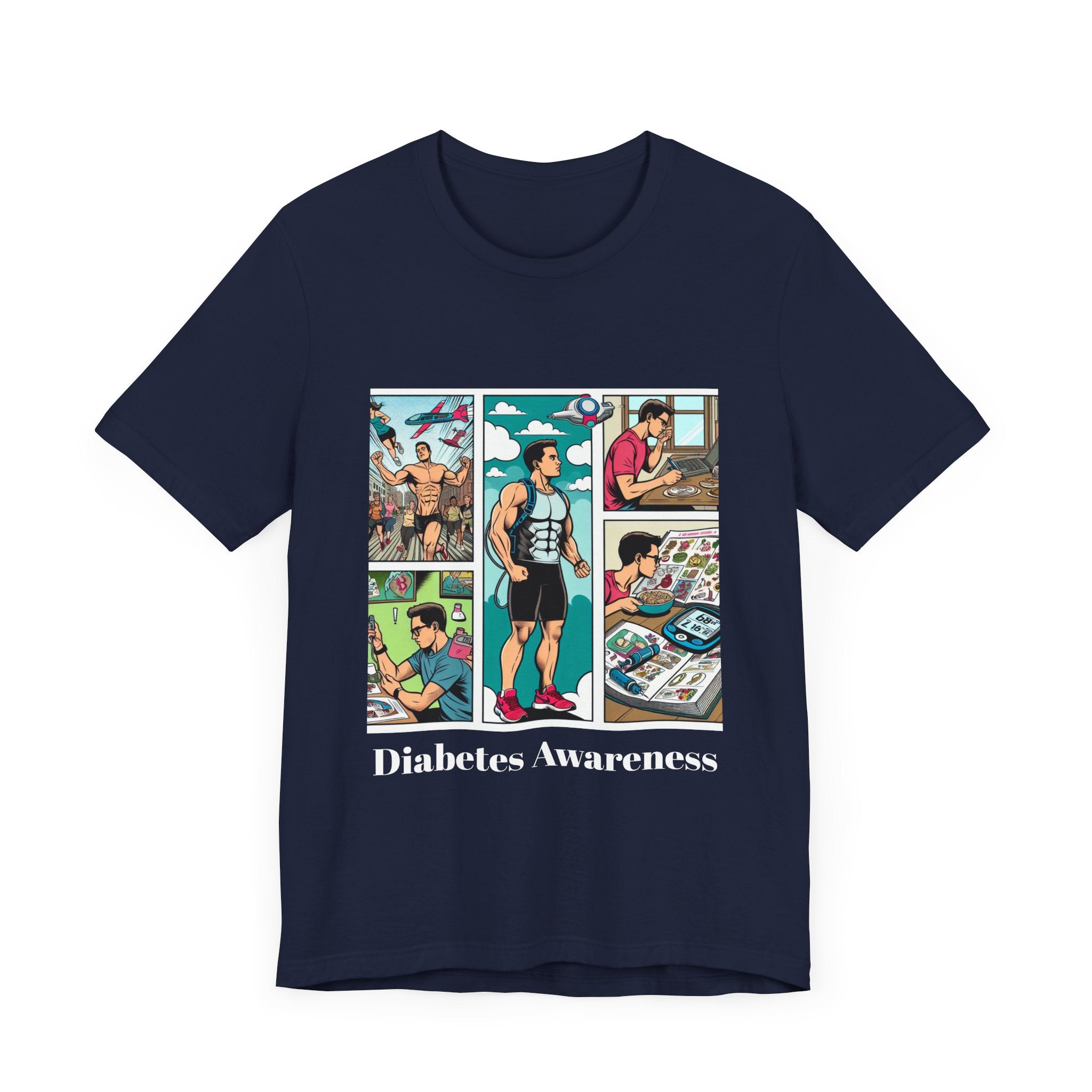 Vintage Comic Style - Unisex Tee The Diabuddies Store T-Shirts $22.83
