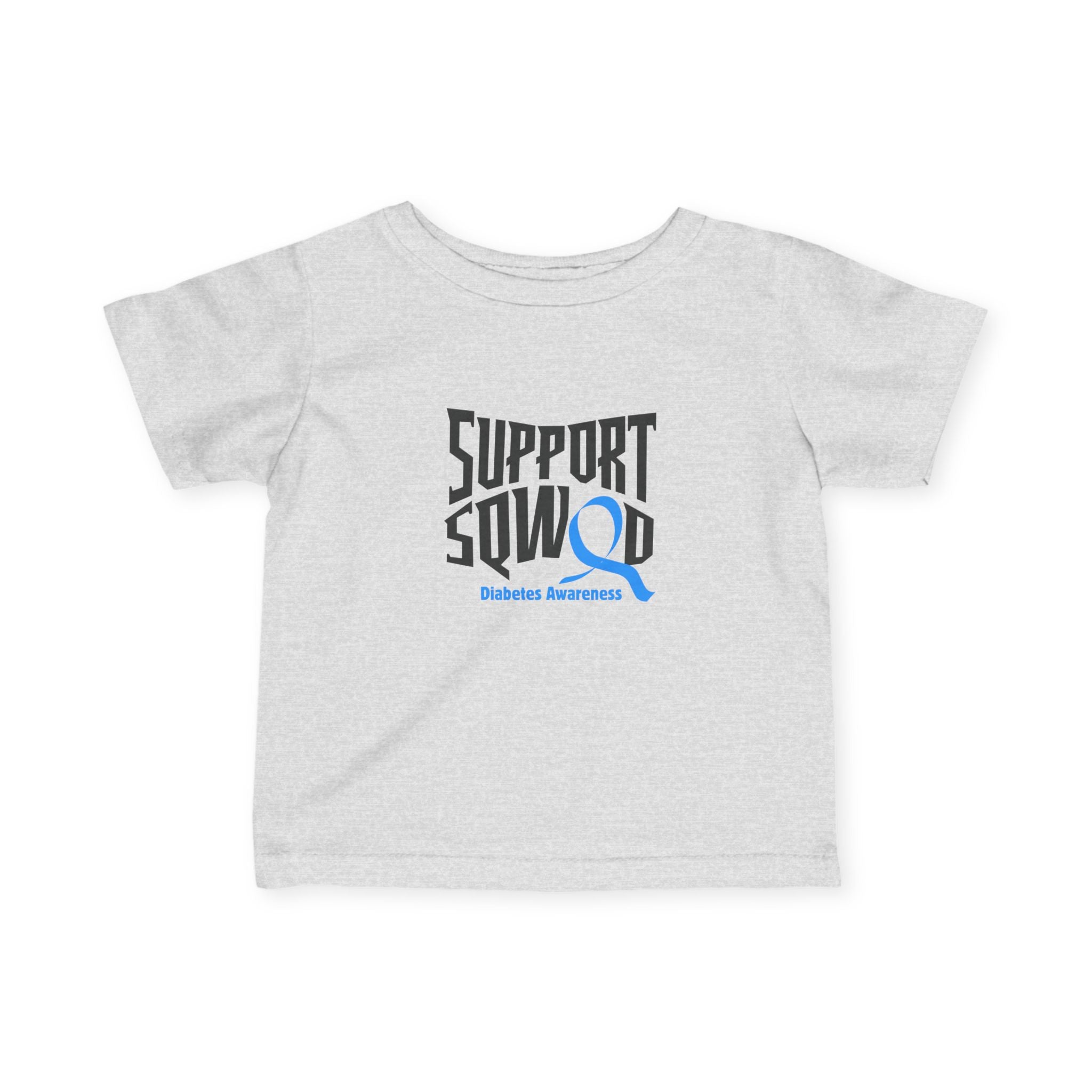 The Diabuddies Store Support Squad - Infant Tee Support Squad - Infant Tee: Show your love for the entire family with the "Support Squad" Infant Tee! Whether they're supporting a sibling, a parent, or a friend, this tee is a heartwarming way to show that