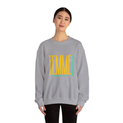 The Diabuddies Store Bionic Woman Diabetes (French) - Unisex Sweatshirt Bionic Woman Diabetes (French) - Unisex Sweatshirt: Unleash your inner Bionic strength! This Unisex Sweatshirt is a powerful statement of resilience, strength, and modern-day heroism