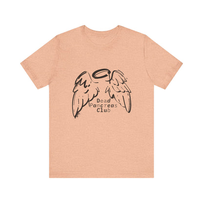 Dead Pancreas Club (Angel wings) - Unisex Tee The Diabuddies Store T-Shirts $24.73