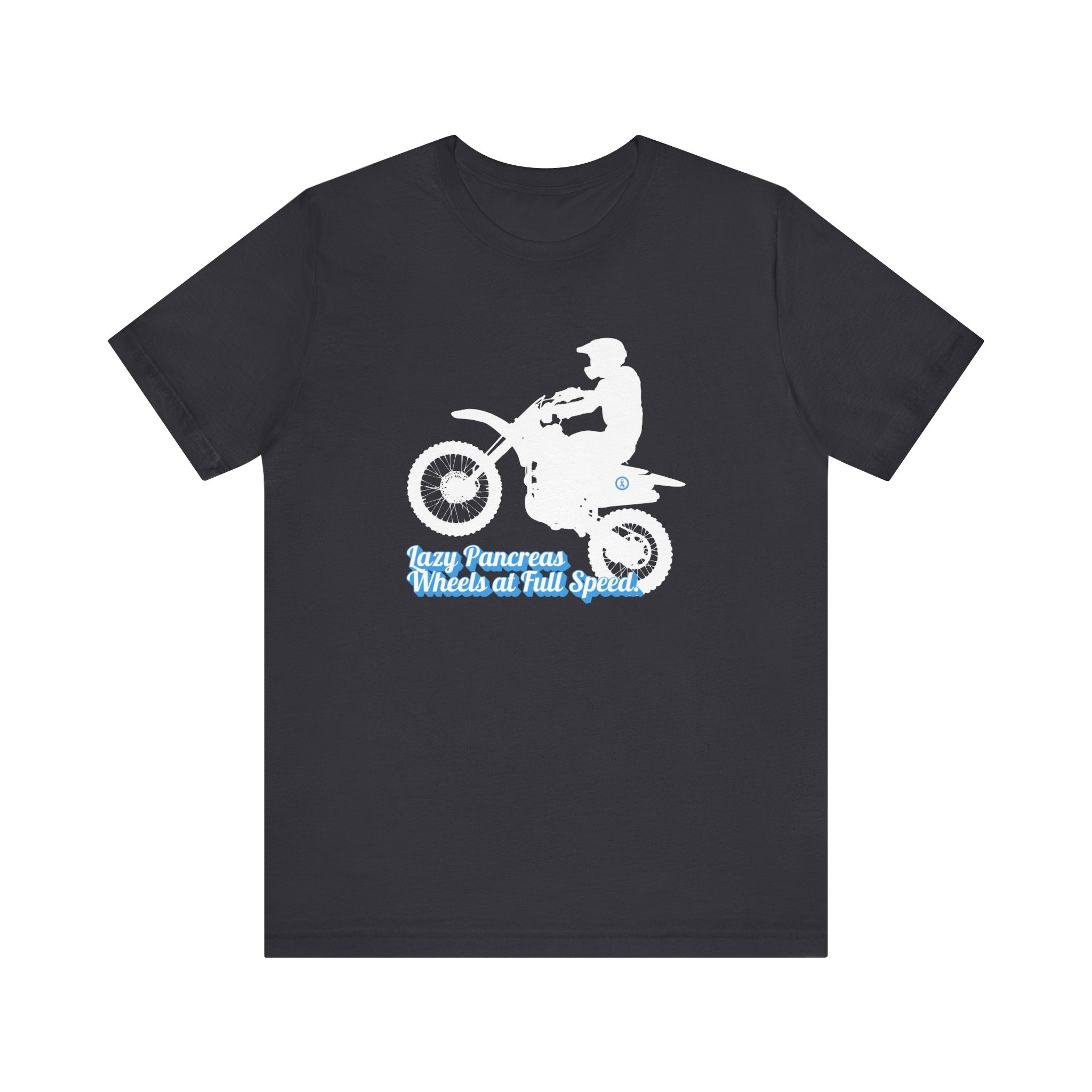 Lazy Pancreas, Wheels at Full Speed - Unisex Tee The Diabuddies Store T-Shirts $22.50