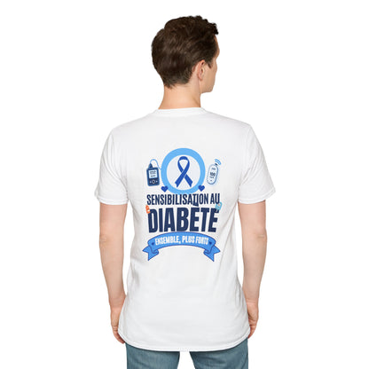 Sensibilisation au Diabète - Ensemble, plus fort T-Shirt