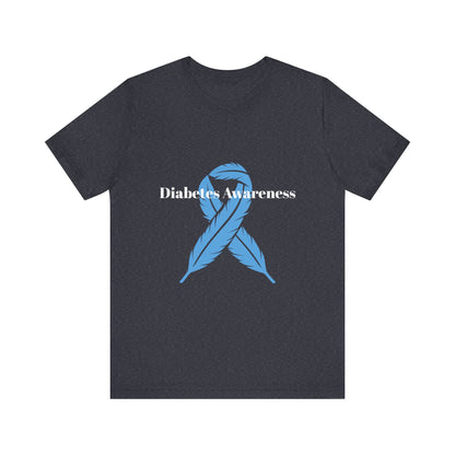Feather, Blue Ribbon - Unisex Tee The Diabuddies Store T-Shirts $22.83