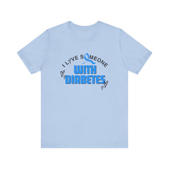 I Love Someone with Diabetes - Unisex Tee The Diabuddies Store T-Shirts $22.50